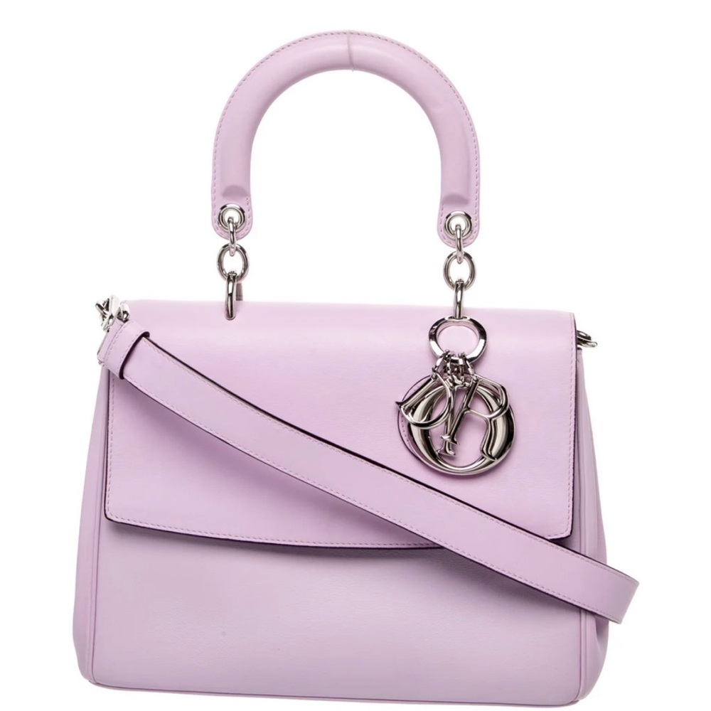 Christian Dior Be Dior Lilac Leather top handle and crossbody